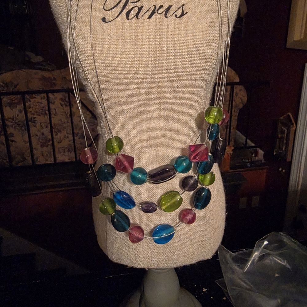 Multicolor Beaded Necklace